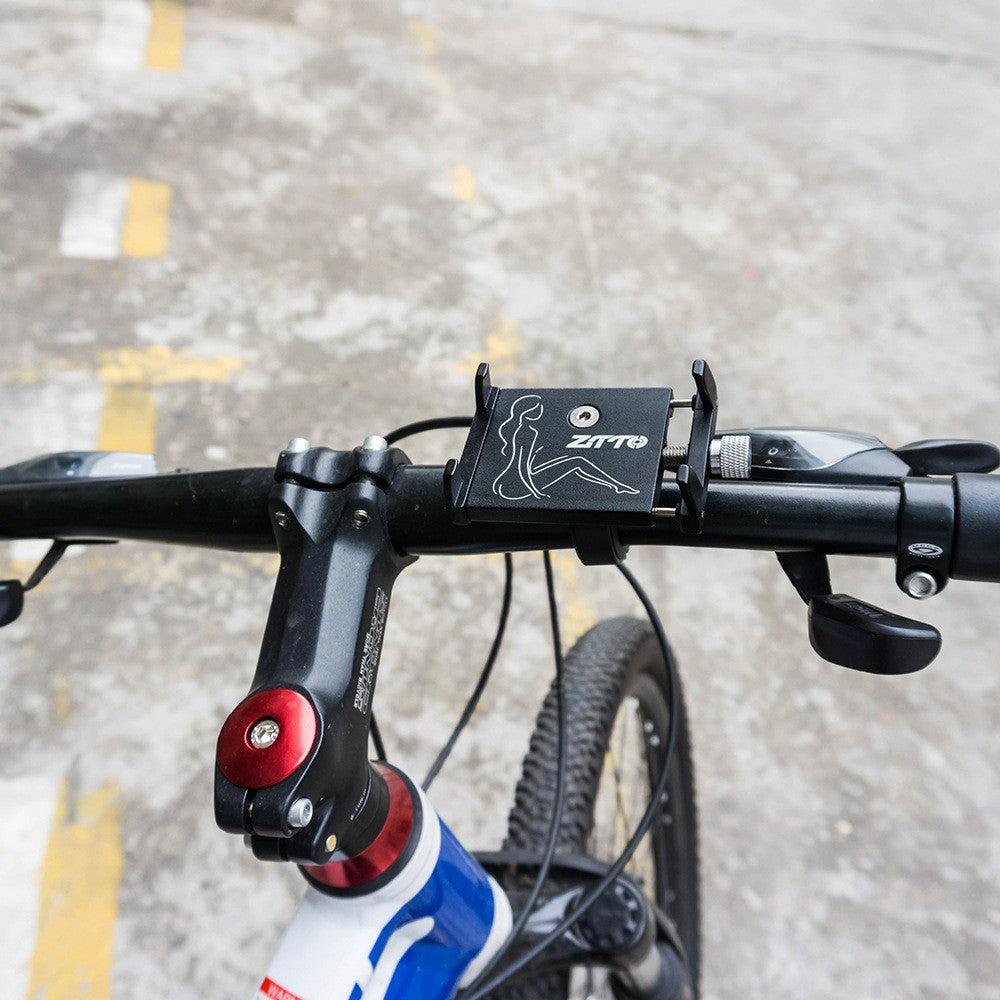 ZTTO Z91 MTB Bike Phone Holder Aluminum Alloy Bicycle Handlebar Mount Cellphone Bracket ZTTO Z91 MTB Bike Phone Holder Aluminum Alloy Bicycle Handlebar Mount Cellphone Bracket